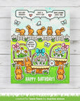 Lawn Fawn - Lawn Cuts - Spring Basket Add-On: Birthday-ScrapbookPal