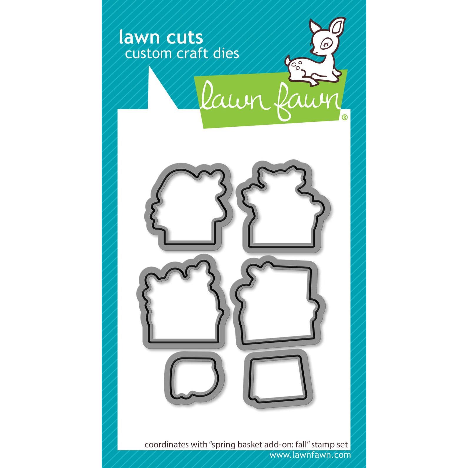 Lawn Fawn - Lawn Cuts - Spring Basket Add-on: Fall-ScrapbookPal
