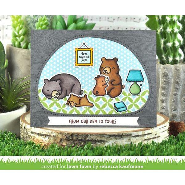 Lawn Fawn - Lawn Cuts - Stitched Dens-ScrapbookPal
