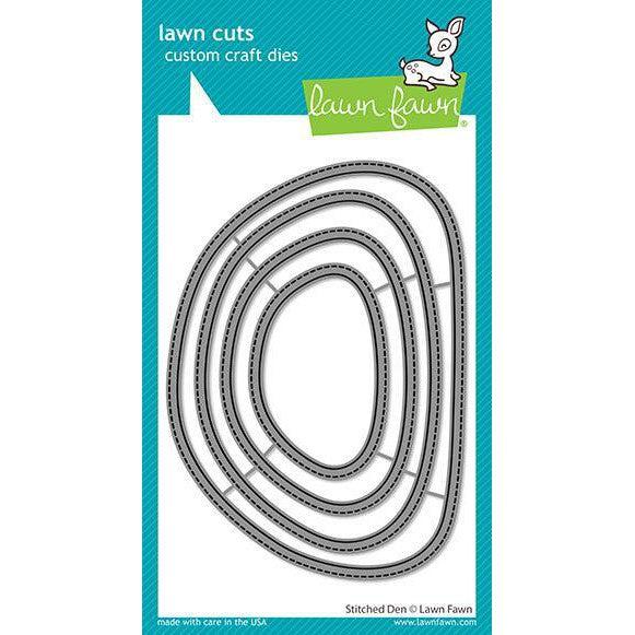 Lawn Fawn - Lawn Cuts - Stitched Dens-ScrapbookPal