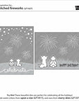 Lawn Fawn - Lawn Cuts - Stitched Fireworks-ScrapbookPal