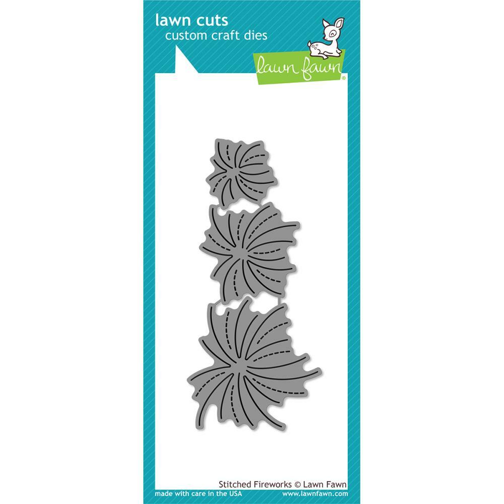 Lawn Fawn - Lawn Cuts - Stitched Fireworks-ScrapbookPal