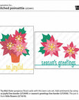 Lawn Fawn - Lawn Cuts - Stitched Poinsettia-ScrapbookPal