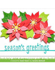 Lawn Fawn - Lawn Cuts - Stitched Poinsettia-ScrapbookPal