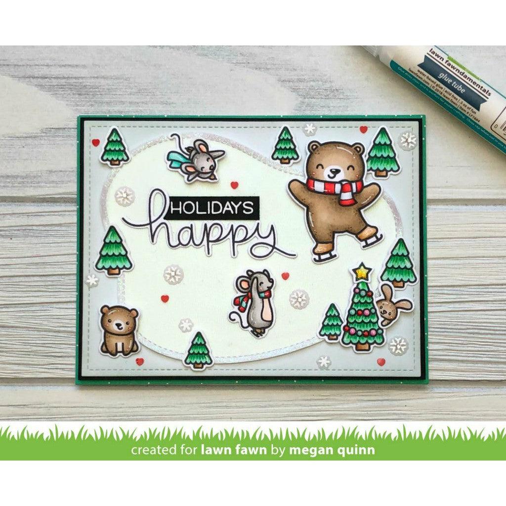 Lawn Fawn - Lawn Cuts - Stitched Pond-ScrapbookPal