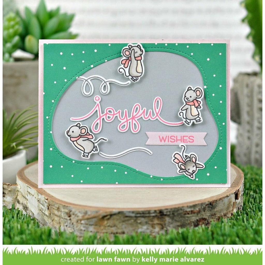 Lawn Fawn - Lawn Cuts - Stitched Pond-ScrapbookPal