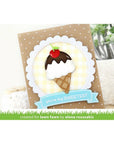 Lawn Fawn - Lawn Cuts - Stitched Scalloped Circle Frames-ScrapbookPal