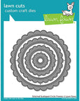 Lawn Fawn - Lawn Cuts - Stitched Scalloped Circle Frames-ScrapbookPal