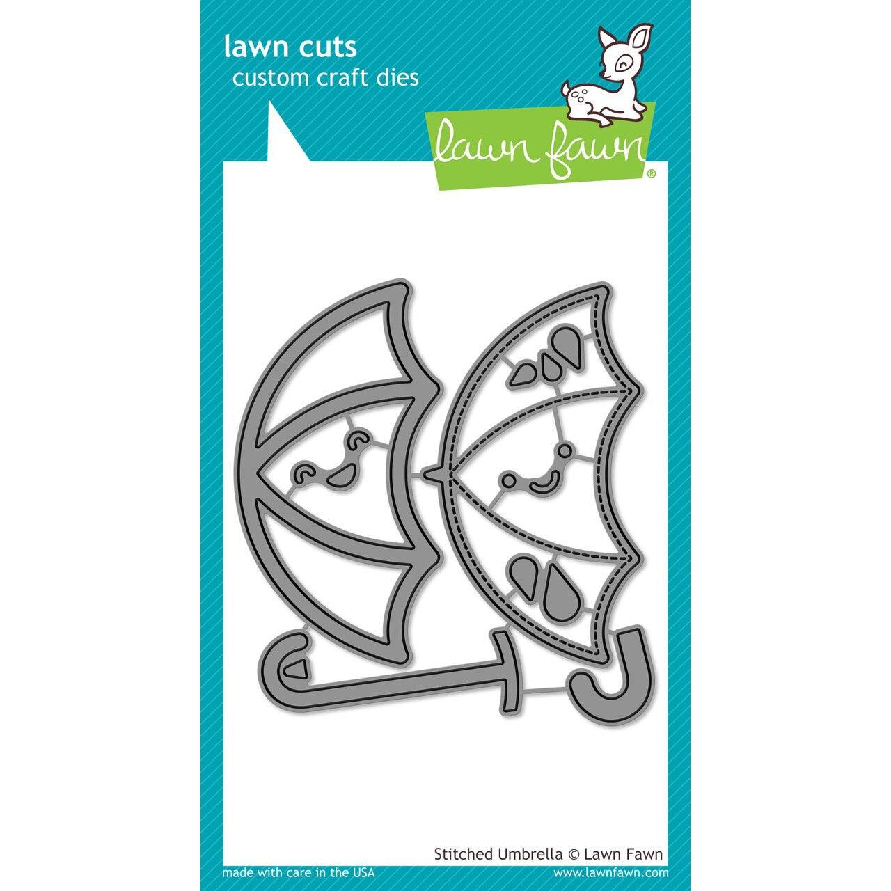 Lawn Fawn - Lawn Cuts - Stitched Umbrella-ScrapbookPal