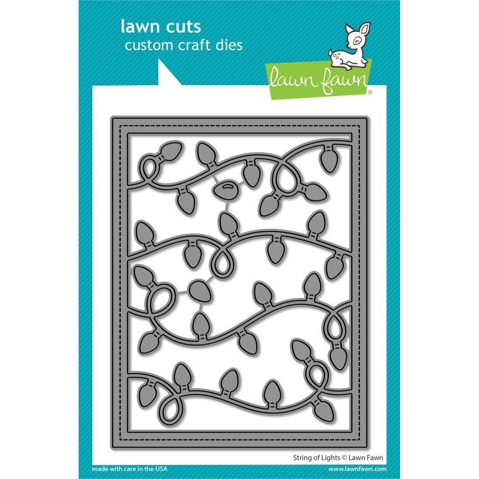 Lawn Fawn - Lawn Cuts - String of Lights Backdrop-ScrapbookPal