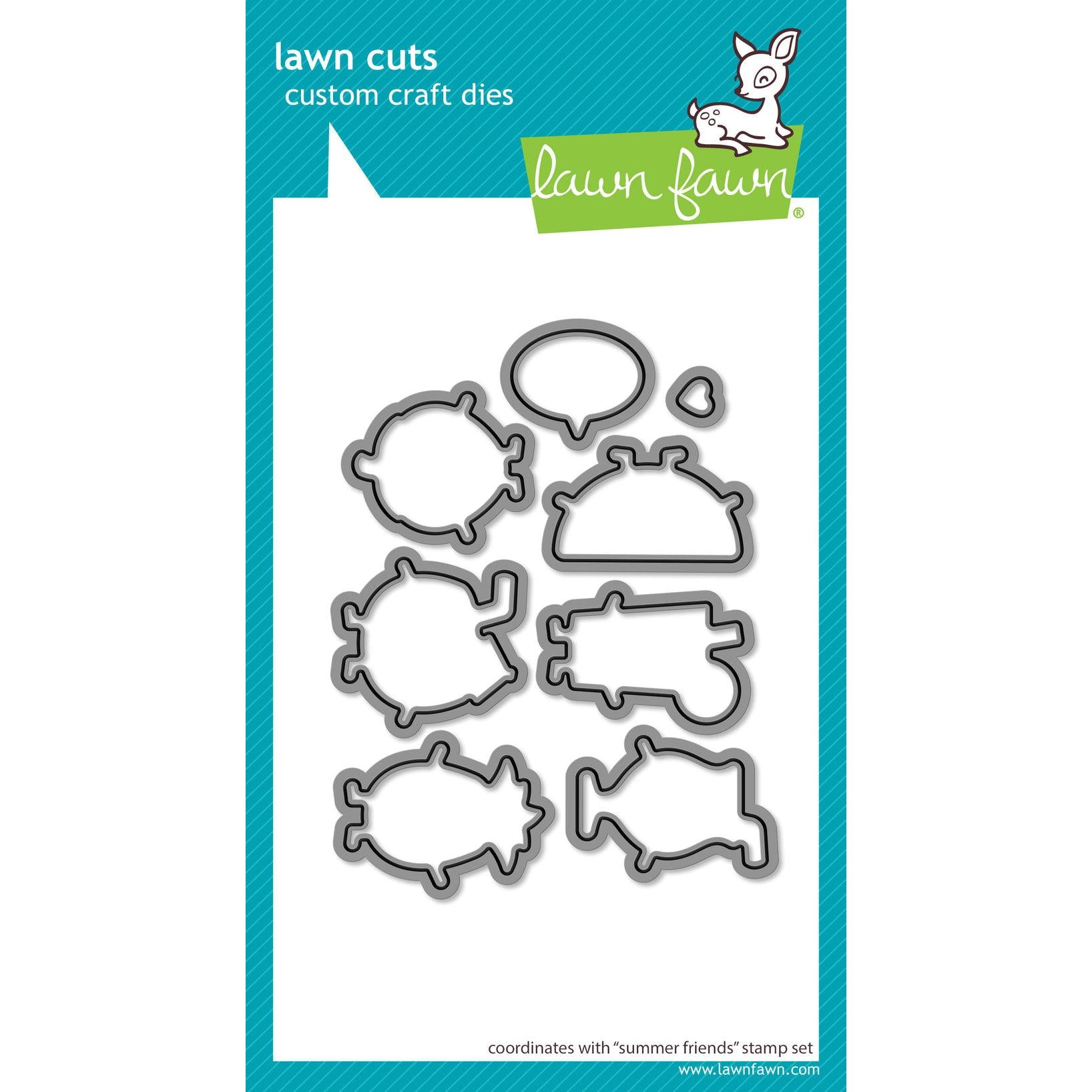 Lawn Fawn - Lawn Cuts - Summer Friends-ScrapbookPal