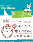 Lawn Fawn - Lawn Cuts - Sweet Strawberry-ScrapbookPal