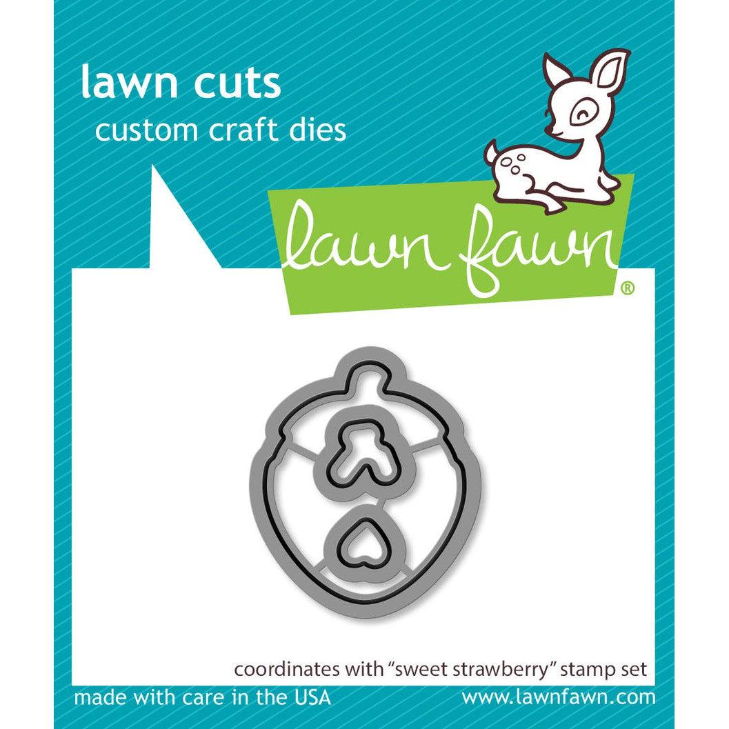 Lawn Fawn - Lawn Cuts - Sweet Strawberry-ScrapbookPal