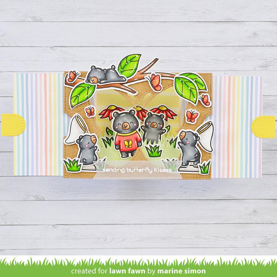 Lawn Fawn - Lawn Cuts - Ta-Da! Diorama! Simple Hillside And Grassy Inserts-ScrapbookPal