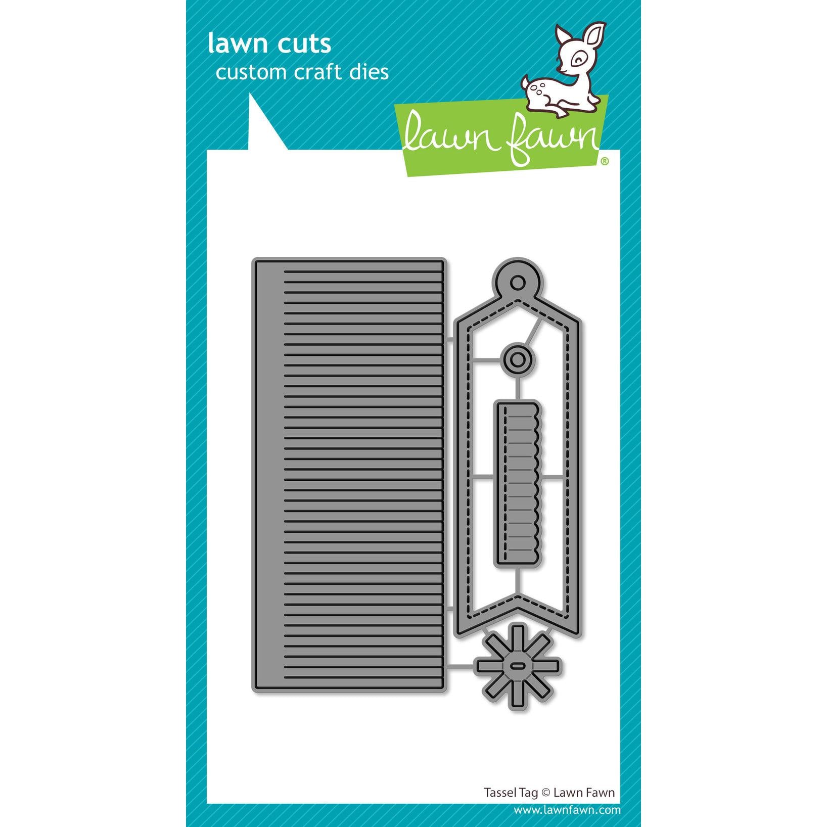 Lawn Fawn - Lawn Cuts - Tassel Tag-ScrapbookPal