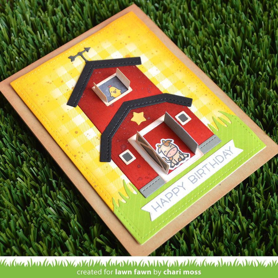 Lawn Fawn - Lawn Cuts - Tiny Farm-ScrapbookPal