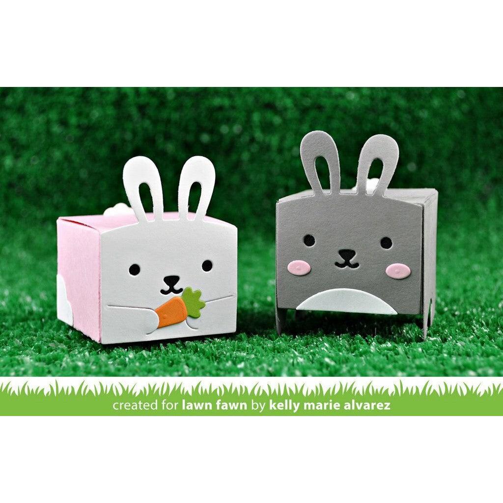 Lawn Fawn - Lawn Cuts - Tiny Gift Box Bunny Add-On-ScrapbookPal