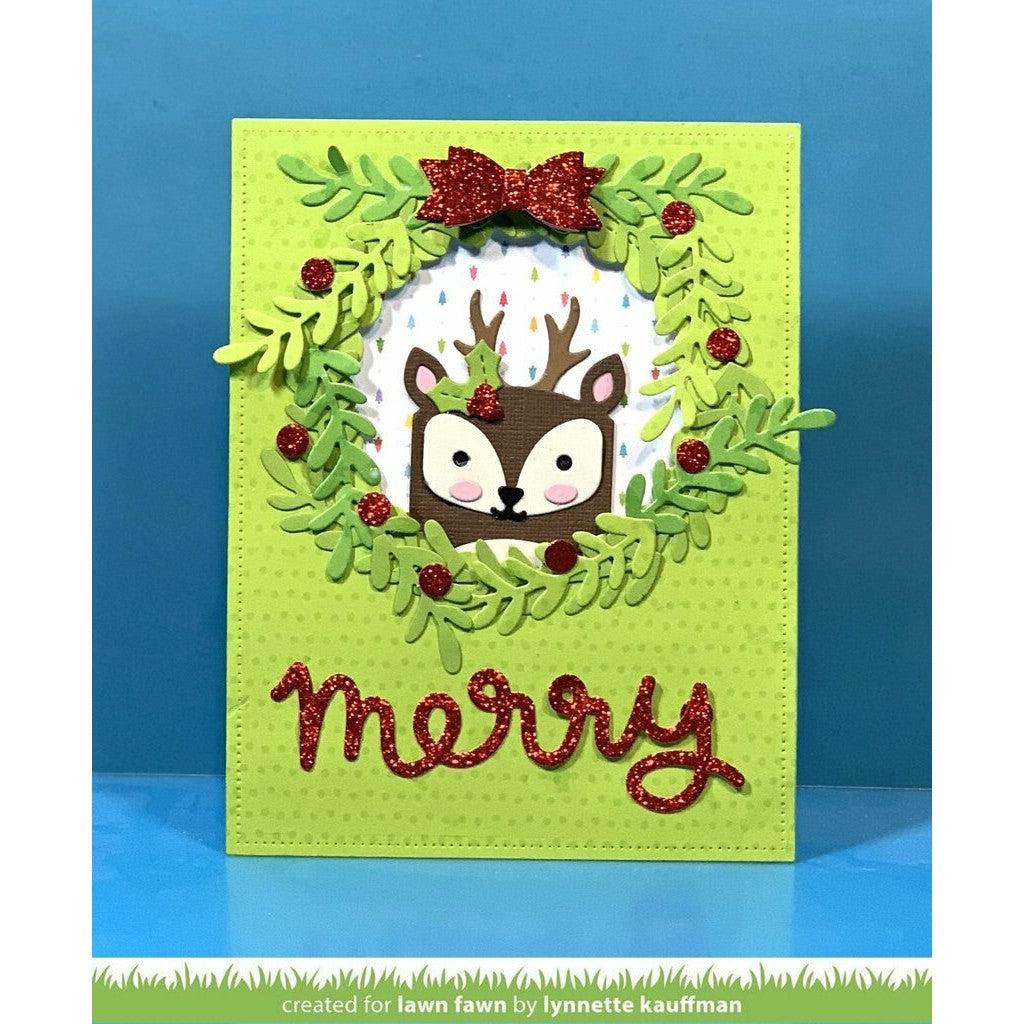 Lawn Fawn - Lawn Cuts - Tiny Gift Box Deer Add-On-ScrapbookPal