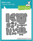 Lawn Fawn - Lawn Cuts - Tiny Gift Box Dog Add-On-ScrapbookPal