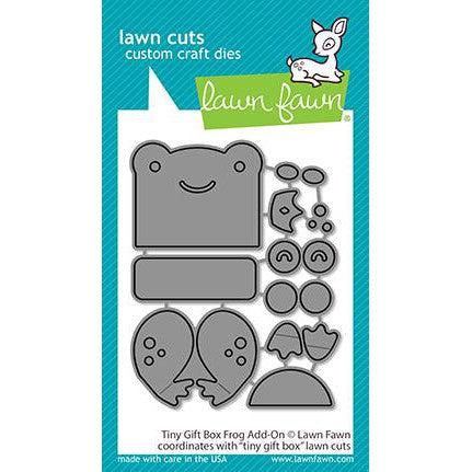 Lawn Fawn - Lawn Cuts - Tiny Gift Box Frog Add-On-ScrapbookPal