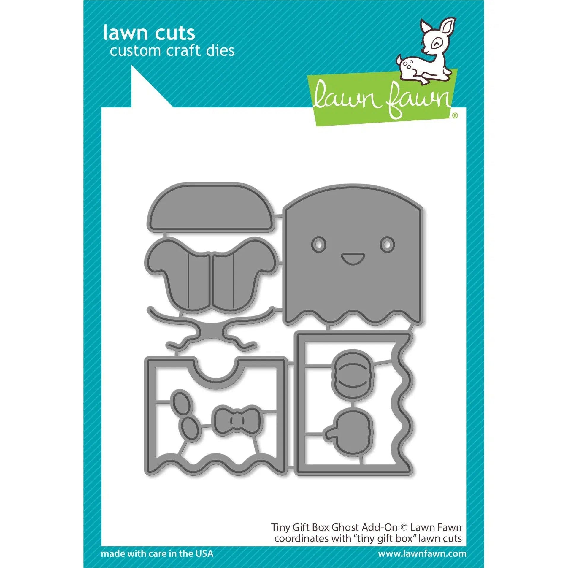 Lawn Fawn - Lawn Cuts - Tiny Gift Box Ghost Add-On-ScrapbookPal