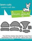 Lawn Fawn - Lawn Cuts - Tiny Gift Box Holiday Hats Add-On-ScrapbookPal