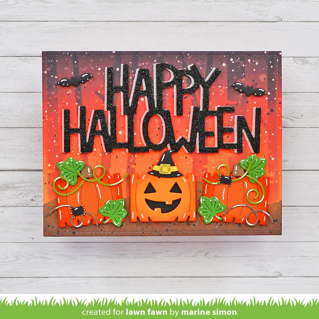 Lawn Fawn - Lawn Cuts - Tiny Gift Box Jack-O'-Lantern Add-On-ScrapbookPal
