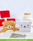 Lawn Fawn - Lawn Cuts - Tiny Gift Box Panda And Bear Add-On-ScrapbookPal