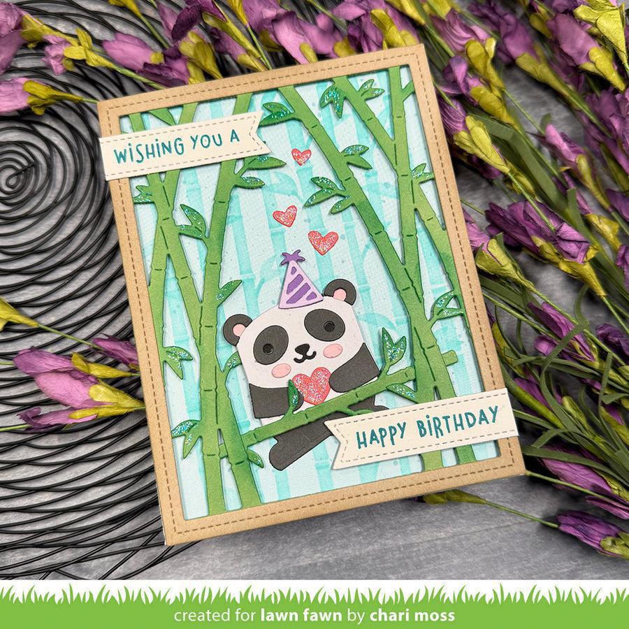 Lawn Fawn - Lawn Cuts - Tiny Gift Box Panda And Bear Add-On-ScrapbookPal