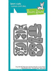 Lawn Fawn - Lawn Cuts - Tiny Gift Box With Raccoon & Fox Add-On-ScrapbookPal