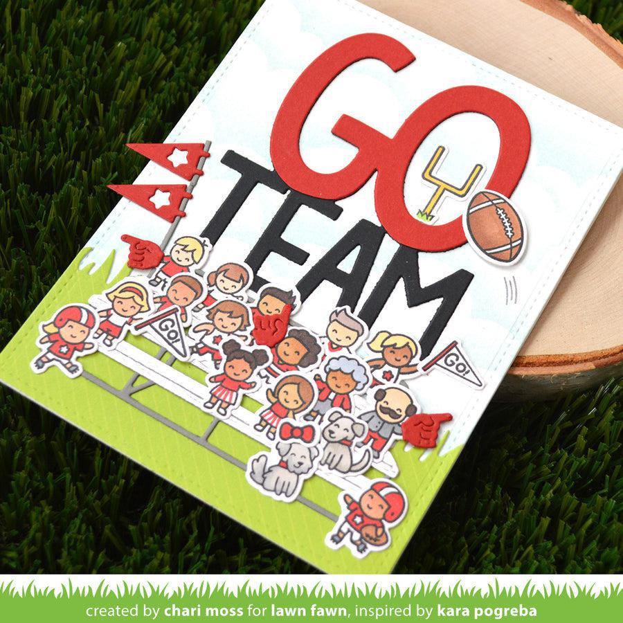 Lawn Fawn - Lawn Cuts - Tiny Sports Friends-ScrapbookPal