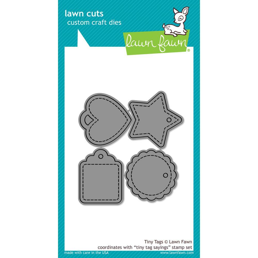 Lawn Fawn - Lawn Cuts - Tiny Tags-ScrapbookPal