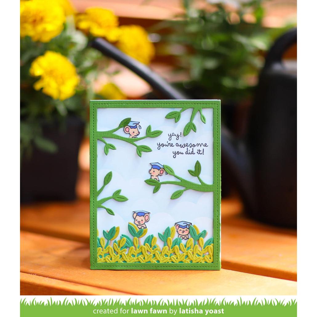 Lawn Fawn - Lawn Cuts - Tree Branches Border-ScrapbookPal