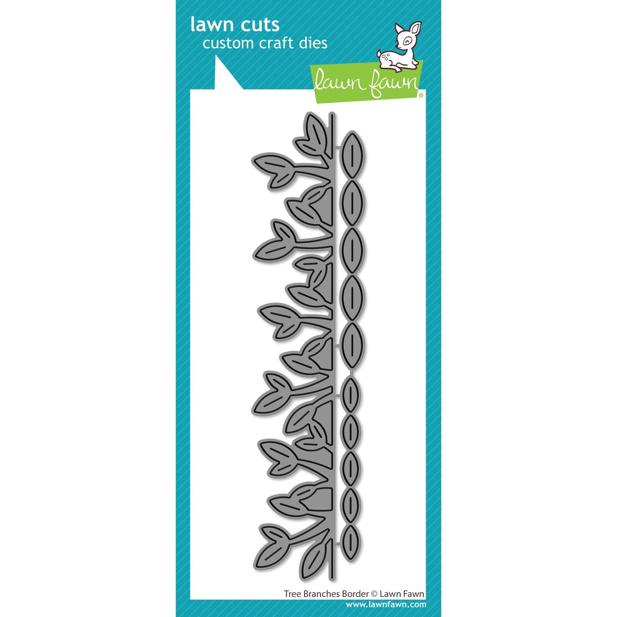 Lawn Fawn - Lawn Cuts - Tree Branches Border-ScrapbookPal