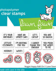 Lawn Fawn - Lawn Cuts - Veggie Happy Add-On-ScrapbookPal