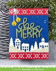 Lawn Fawn - Lawn Cuts - Village Hillside Border-ScrapbookPal