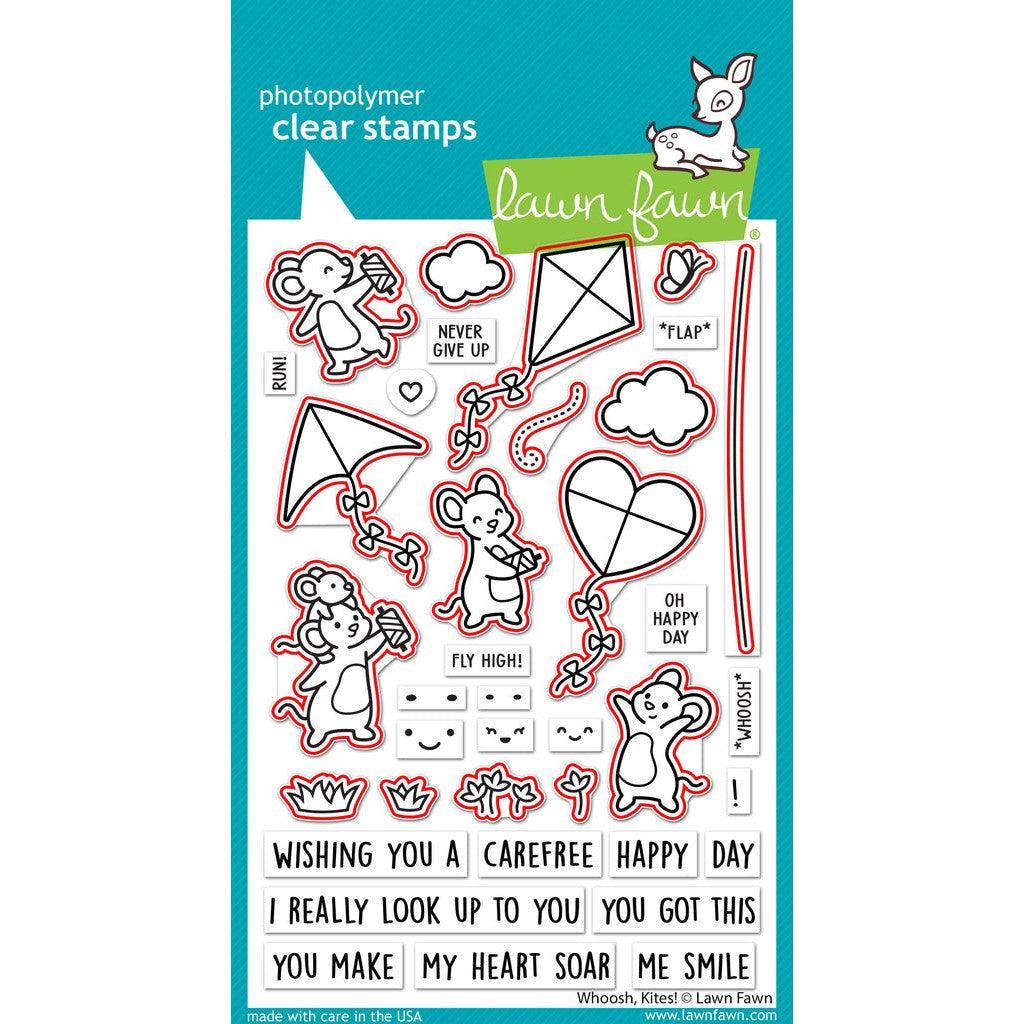 Lawn Fawn - Lawn Cuts - Whoosh, Kites!-ScrapbookPal