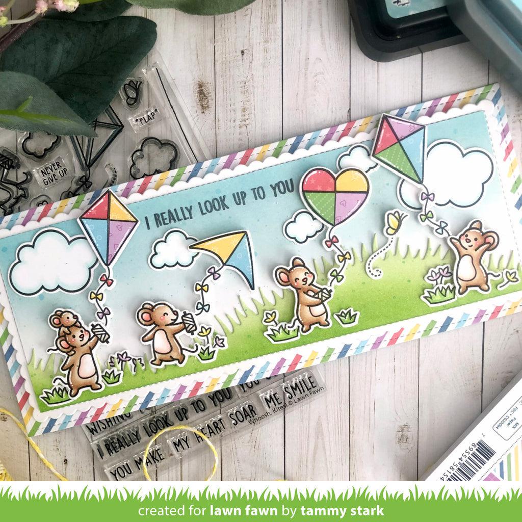 Lawn Fawn - Lawn Cuts - Whoosh, Kites!-ScrapbookPal