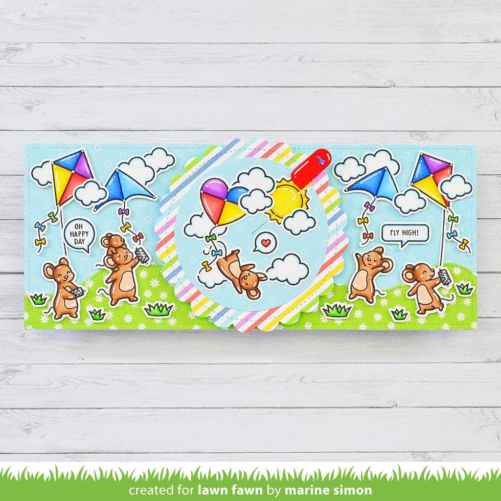 Lawn Fawn - Lawn Cuts - Whoosh, Kites!-ScrapbookPal