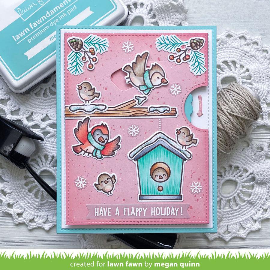 Lawn Fawn - Clear Stamps - Winter Birds Add-On-ScrapbookPal