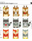 Lawn Fawn - Lawn Cuts - Woodland Critter Huggers-ScrapbookPal