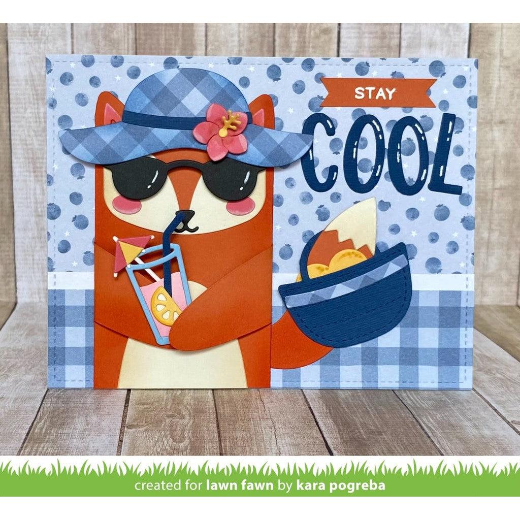 Lawn Fawn - Lawn Cuts - Woodland Critter Huggers Summer Add-On-ScrapbookPal