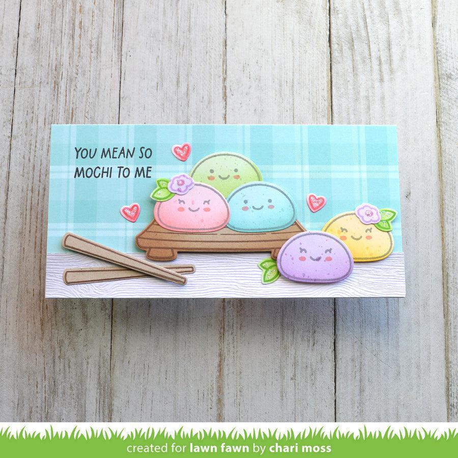 Lawn Fawn - Lawn Cuts - You Mean So Mochi-ScrapbookPal