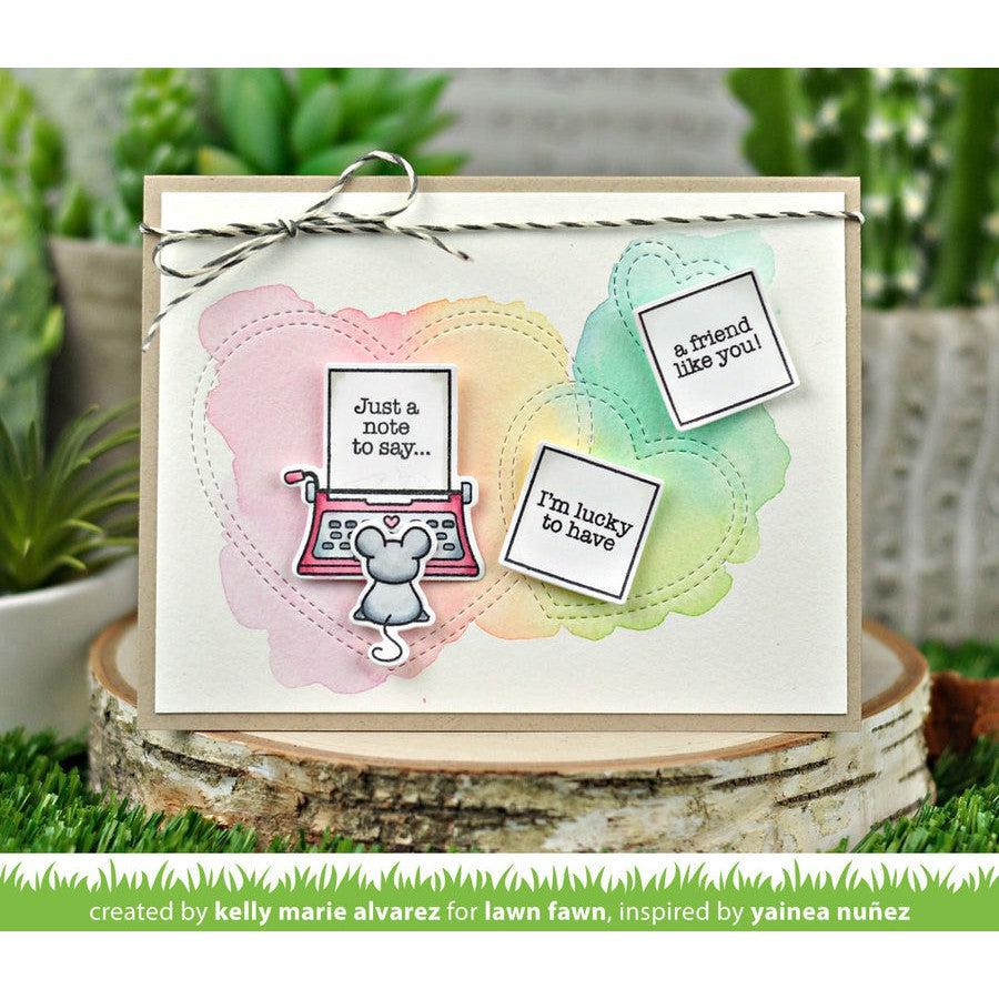 Lawn Fawn - Lawn Cuts - You're Just My Type-ScrapbookPal