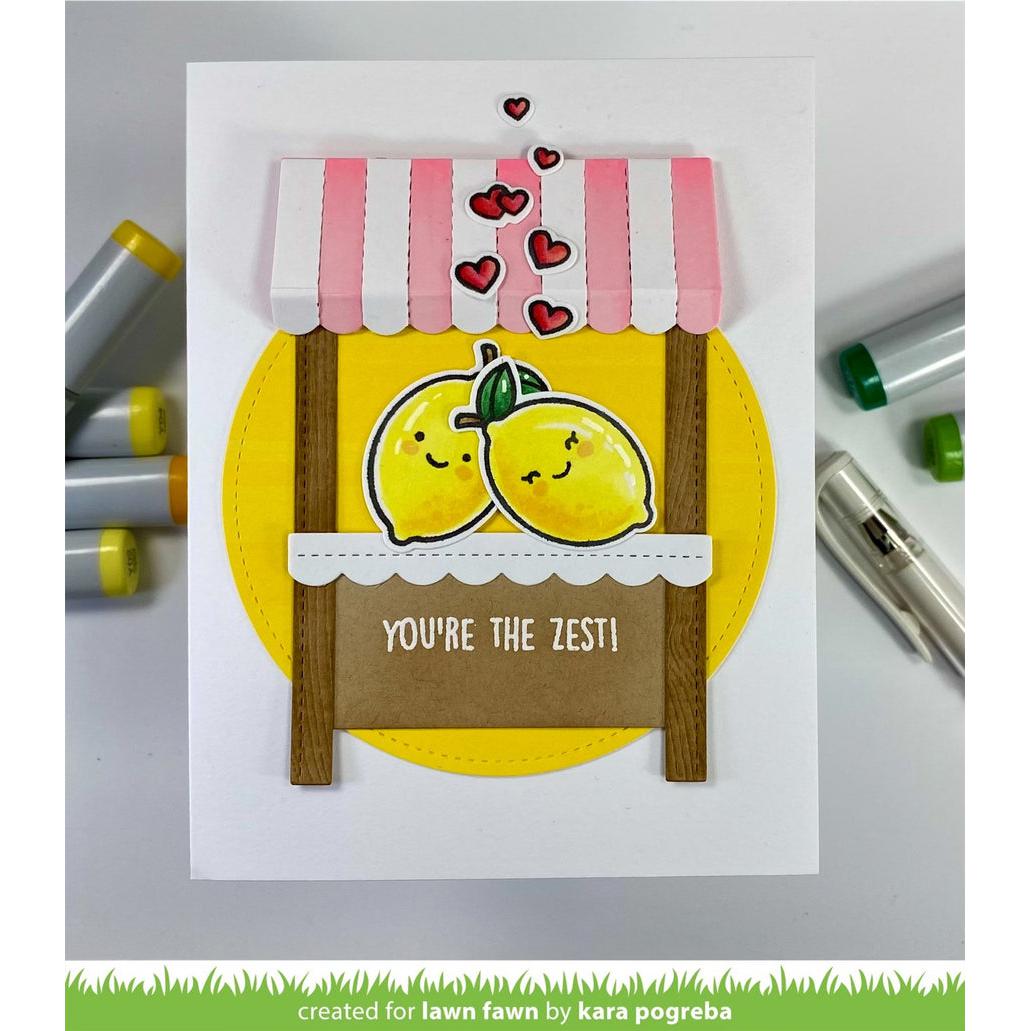Lawn Fawn - Lawn Cuts - You're the Zest-ScrapbookPal