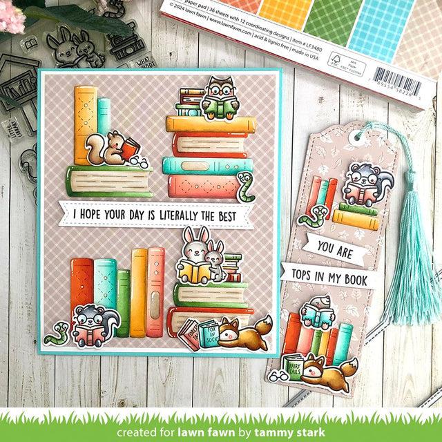 Lawn Fawn - Petite Paper Pack - Falling Leaves-ScrapbookPal