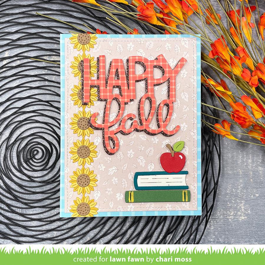 Lawn Fawn - Petite Paper Pack - Falling Leaves-ScrapbookPal