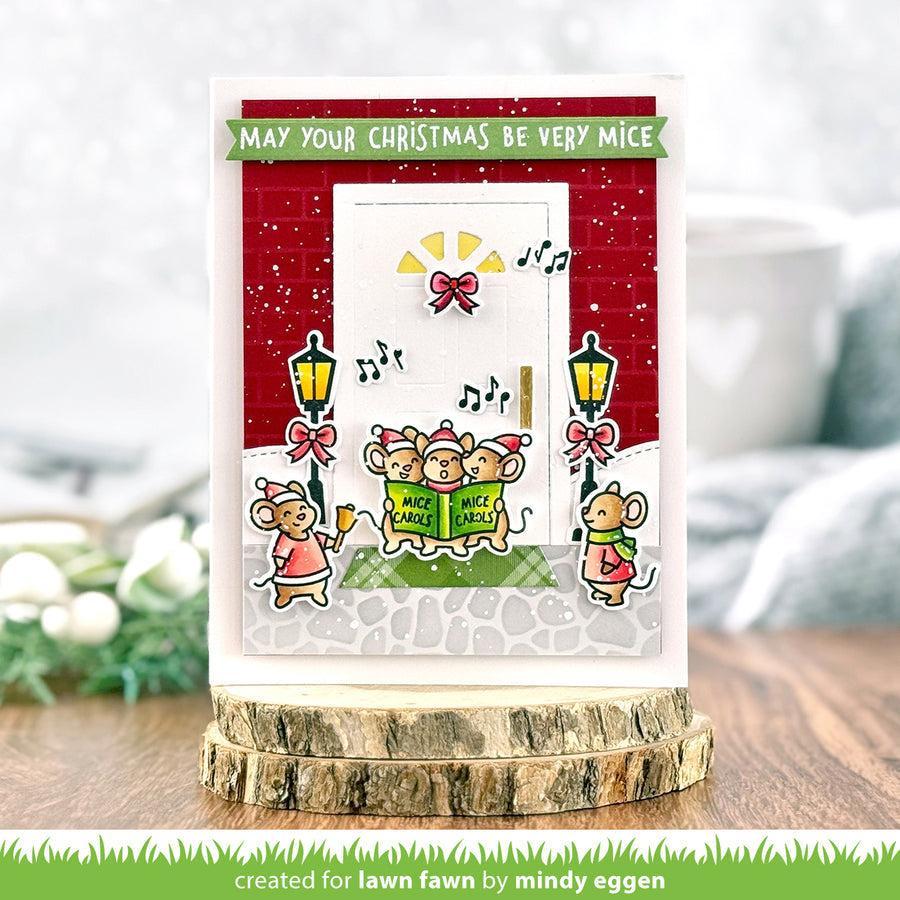 Lawn Fawn - Stencils - Cobblestone-ScrapbookPal