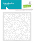 Lawn Fawn - Stencils - Daisy Bloom Outline Background-ScrapbookPal