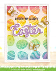 Lawn Fawn - Stencils - Easter Egg Background-ScrapbookPal